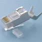 106190 Modular Plug: 8 Position / 8 Conductor CAT6A SHIELDED