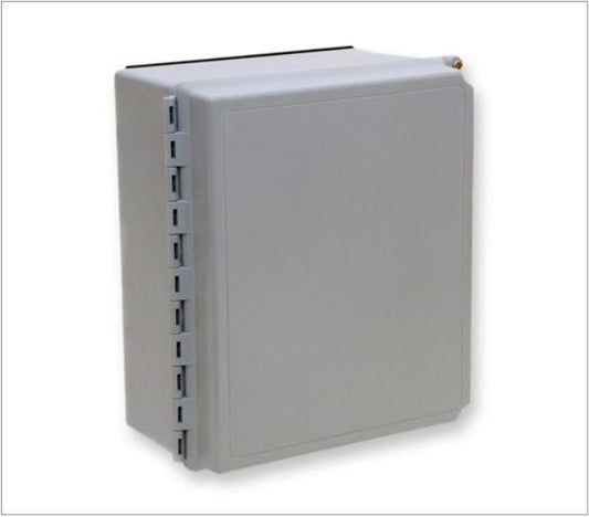 EDC-06P-NH Wall Mount Fiber Box: Corning, accepts Panels, Modules, Splice Trays - Indoor/Outdoor