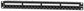 24458MD-C6AC Signamax 24-Port Category 6A MD-series Panel T568A/B Wiring