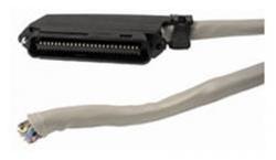 25T3-03MX Telco Cable: CAT3, 25 Pair, PVC, Male/Blunt, 3 Ft.