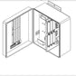 EDC-06P-NH Wall Mount Fiber Box: Corning, accepts Panels, Modules, Splice Trays - Indoor/Outdoor