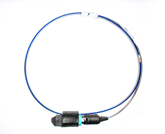 FFMPORBN/N Fiber Optic Pigtail: Panduit QuickNet, 12 Strand MPO, Multi-Mode OM3, 1 Meter