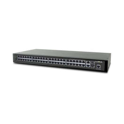 Ethernet Switch: Luxul XMS-5248P, 52 Port, Gigabit with PoE+, Managed