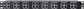 DTK-RM16NETS Ditek 16 Channel Rackmount POE/Ethernet Protector, 1U, Shielded RJ45 In/Out, 10GbE